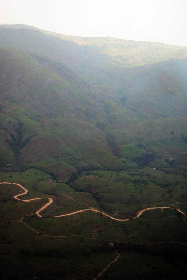 Mountains just outside Bunia, DR Congo